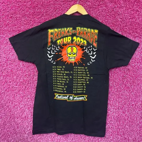 Rob Zombie Freaks on Parade Tour Industrial Rock Band Tee M