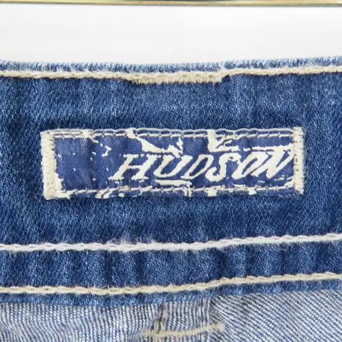 Hudson Jeans Y2k Hudson Designer Jeans Flared Leg Jeans Size 27 Pocket Detail Retro