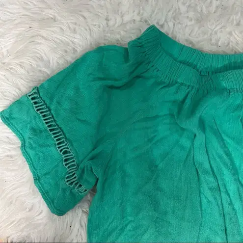 Westbound  green summer / spring cute casual top / blouse PM