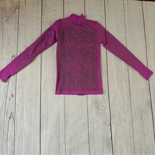 Young USA purple size medium long sleeve light weight jacket full zip