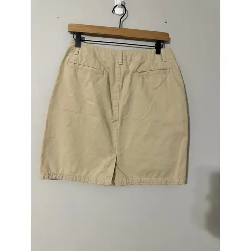 LL Bean Women's Size 8 Khaki Cotton A