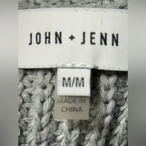 John &Jen bohemian crochet style sweater Women Beige Black M Size M