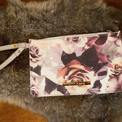 Betsey Johnson  women’s Rose Xodani clutch Wallet Bag‎ purse wristlet feminine