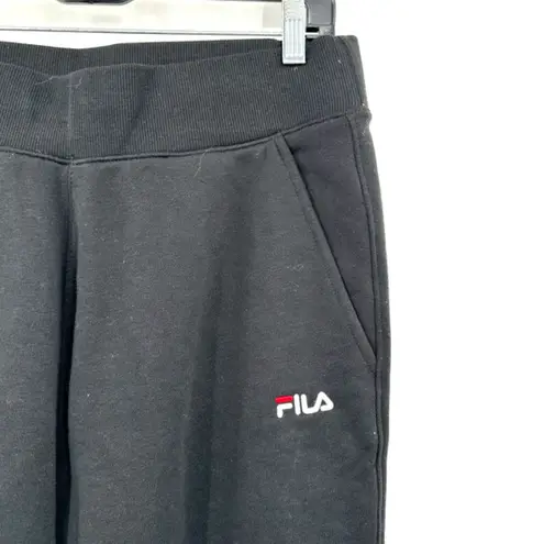 FILA  size Medium jogger style‎ black sweatpants with pockets