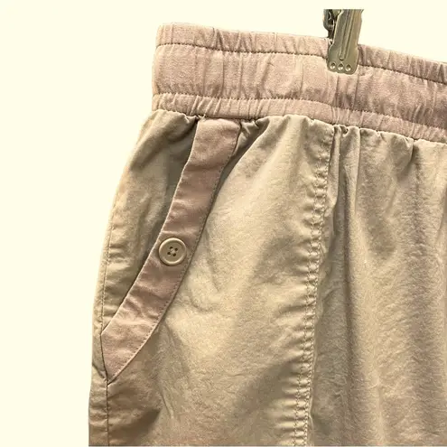 Lane Bryant  Pull On Bermuda Shorts Roll Hem Tan Size 18/20