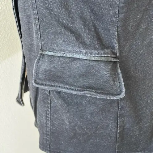 EUC Jakett New York Fitted Blazer Blazer Black Womens SZ S Mixed Medium