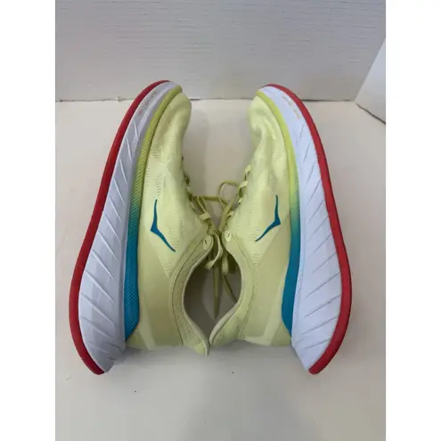 Hoka One One Carbon X 2 Women's Luminary Green Hot Coral US 9.5 B