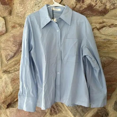 Commense Long Sleeve Loose Shorts Set size XL Blue