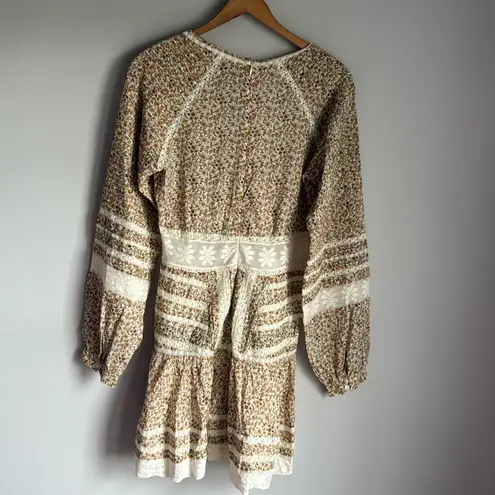 Veronica Beard Addilyn Floral Peasant Dress 6