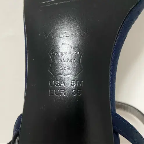 Nina Shoes Block Heel Rhinestone Sandals