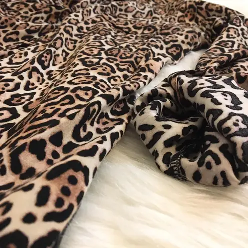 Victoria's Secret Victoria’s Secret | Cheetah Button Up Pajama Top