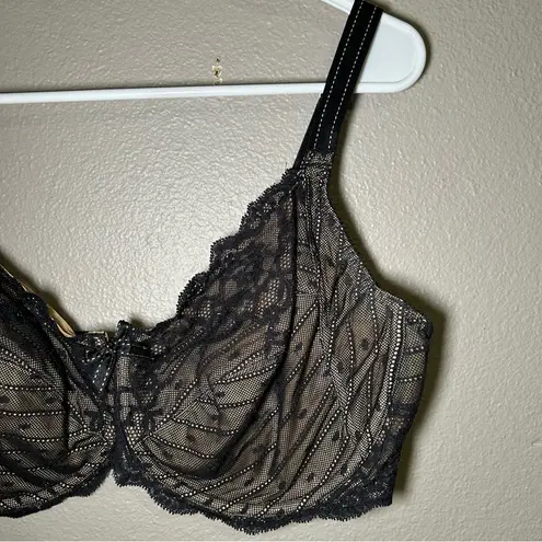 Chantelle Rive Gauche full coverage underwire bra women’s plus size 38DDD