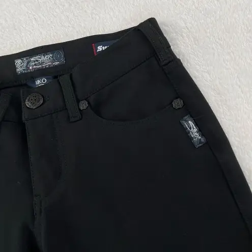 Silver Jeans Aiko Skinny Jeans Womens 25 Black Mid Rise Super Stretch Denim NEW