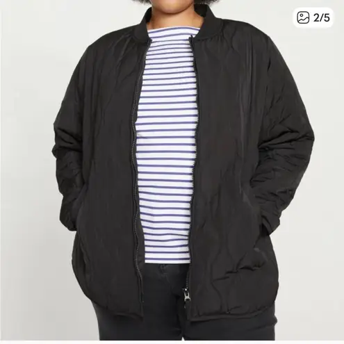 Universal Standard Hudson Quilted Coat Sz M 18-20