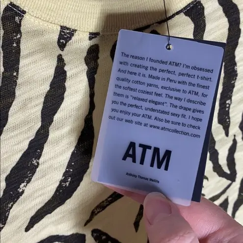ATM Anthony Thomas Melillo animal print t