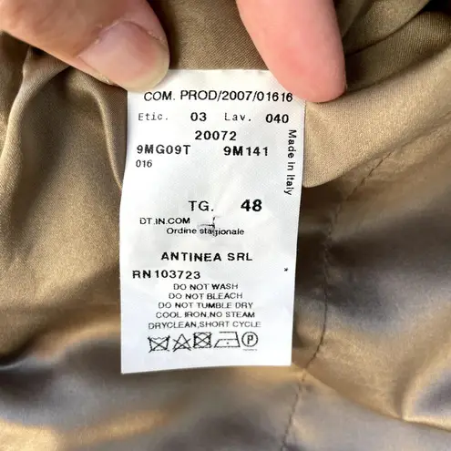 Armani Collezioni Quilted Alligator Print Cropped Jacket 12