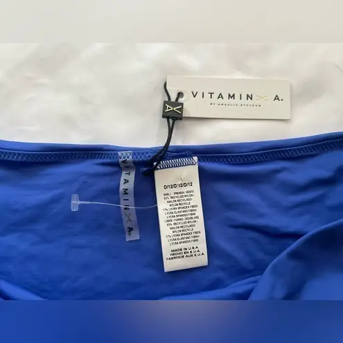 Vitamin A  Luciana Full Coverage Bikini Bottoms in Sapphire Blue 12