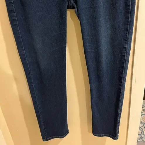 c'est toi Dark Wash Super Stretch Straight Fit Jeans Size 17