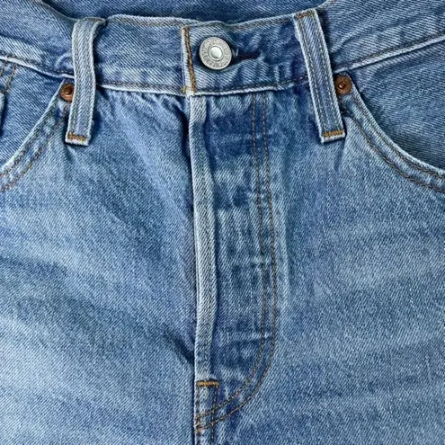 Levi Strauss 501 Denim Blue Jeans u Short Short Daisy Duke Hot Pants Size W28 Hi
