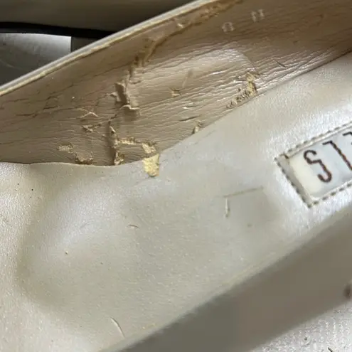 RICKELS Womens Beige Square Toe Block Heel Pumps Shoes Size 8M Tan