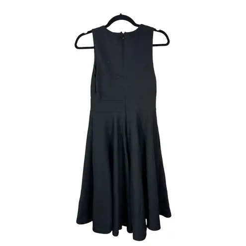 Hutch Anthropologie Black Fit and Flare Cut Out Bust Dress Size Small