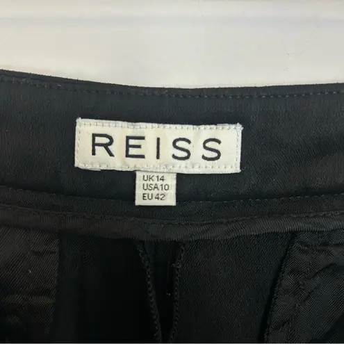 Reiss Classic Black Trouser Ankle Pants Size 10