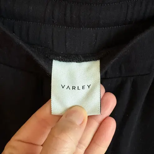 Varley Black Joggers Sweatpants Lounge Pants Drawstring Waist Women's Medium