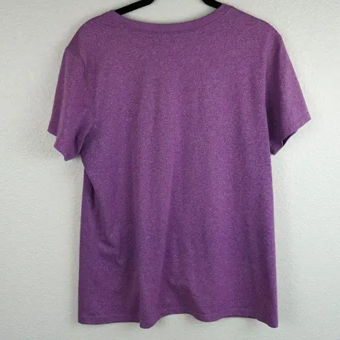 Rei Co-op Womens Purple Tech Tee L Lightweight Moisture-Wicking Performance Shir