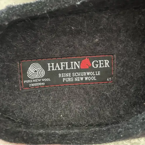 Haflinger Buckle Pure New Wool Clogs Gray Size 10