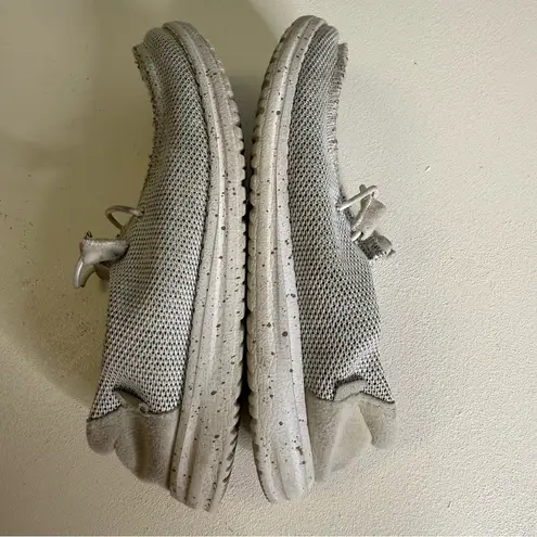 Hey Dude Wendy Slip-On Shoes – Women’s Size 7 (Stone White)