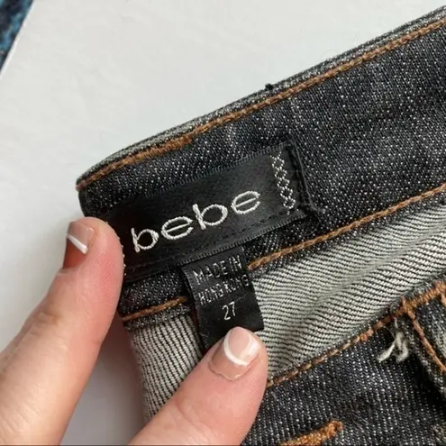 Bebe  • Medium Dark Blue Bootcut Denim Jeans