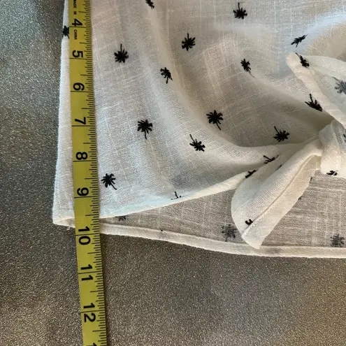 Kirious 100% Cotton Palm Print Throughout Women's Shirt (648)