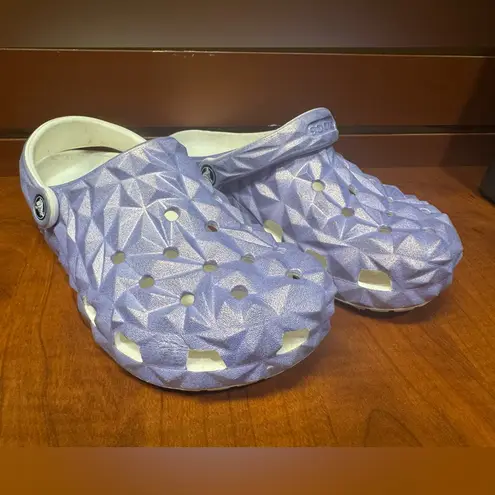 Crocs  Women's Shimmering Purple Slippers