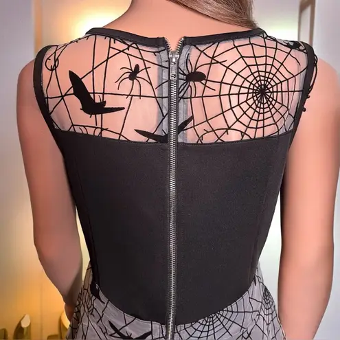 Spirit Halloween Fit & Flare Dress. Cosplay. Goth. Halloween Party. Size Large