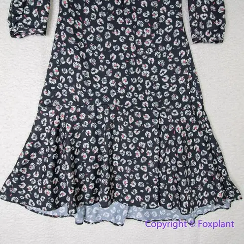 New! Bailey 44 Olivia Puff-Sleeve Leopard Print Dress, women size 0