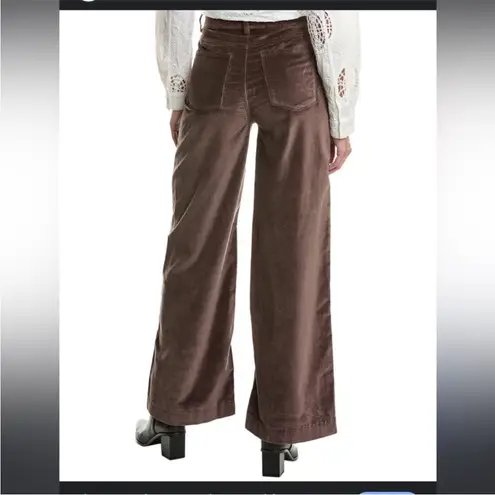 DL1961 Hepburn Wide Leg Velvet Pants Sz 31