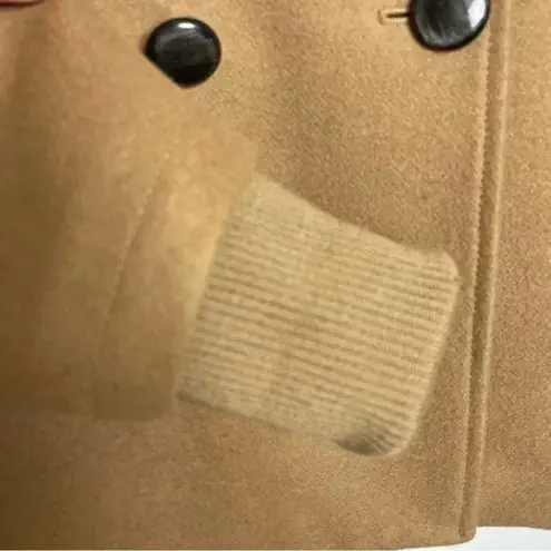Patrizia Pepe Firenze Tan Pea Coat Size 44 Medium