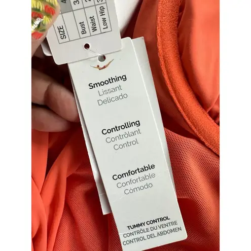 Jantzen NWT Women's UPF 50 Ruched Back Twist Tummy Control One Piece Swimsuit 8 - Image 8