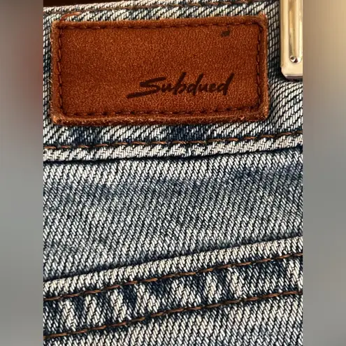 Subdued Vintage Crop denim Shorts Blue Size 24