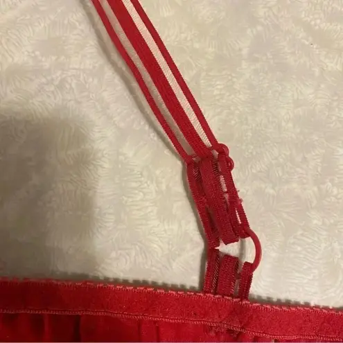 secret treasures Sexy Sequin Red‎ Padded Bra 36B