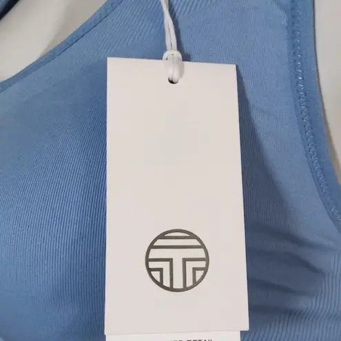 Tory Sport Racerback Seamless Sports Bra, Ace Blue Size XS New with Tag