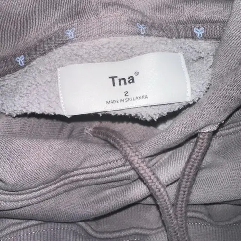 TNA Men's Gray and Brown Tie