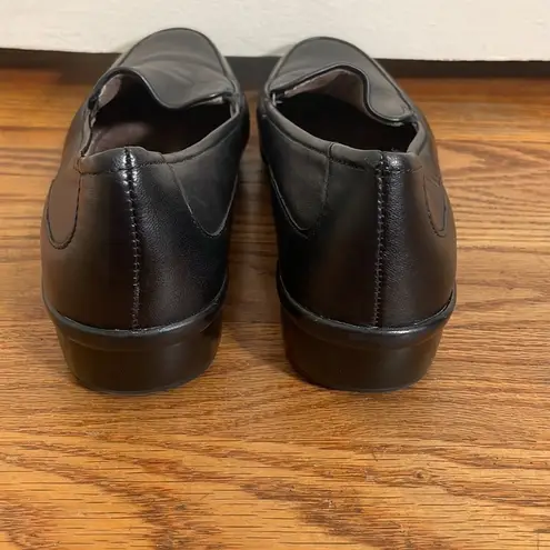 Natural Soul  Carryon Leather Loafers Black 8.5M