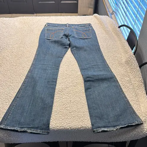 Sergio Valente Blue Flare Wide Leg Jeans with Classic Wash Size 29