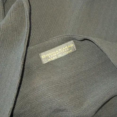 Donna Karan Essentials Black Sleeveless A-Line Dress Size 6