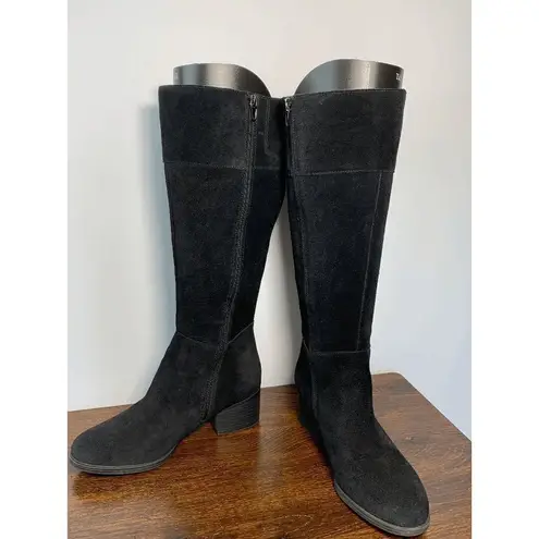 Naturalizer Womens Knee High Demi Boots Black Size 7