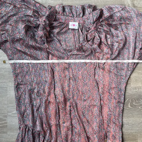 Buddy Love Greta Maxi Dress Small Pink