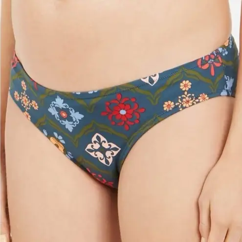 A pea in the pod 2 Piece Set Tankini Swimsuit Blue Green Floral XS NWT