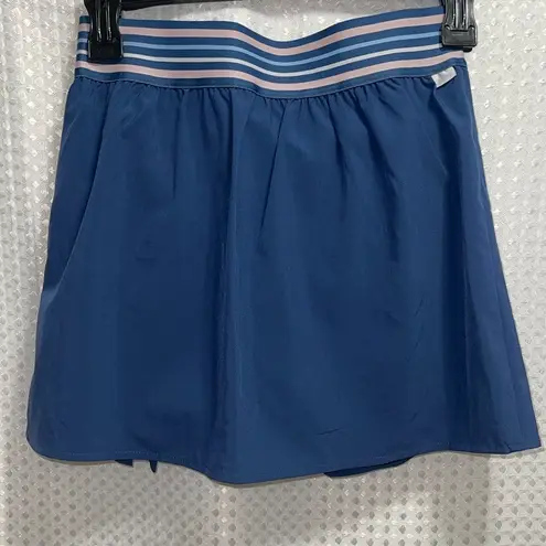 Calme Skort Womens XSmall Skirt Shorts Tennis Gym Active Blue Preppy Size XS