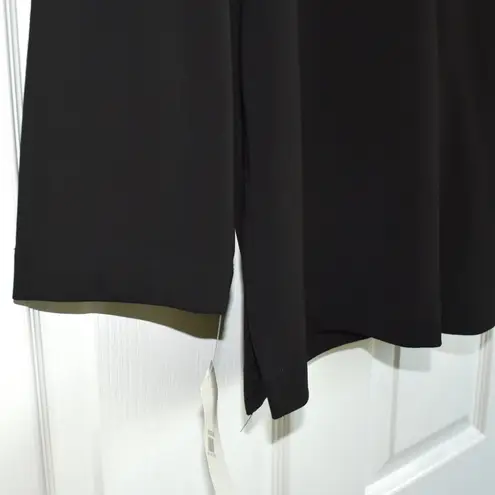 AMBER SUN WOMENS OPEN CARDIGAN SWEATER, BLACK, SIZE MEDIUM, NEW WITH TAG… Black